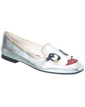 Tod's Leather Flat - White