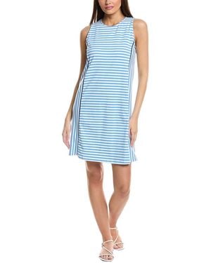 Duffield Lane Eliza Shift Dress - Blue