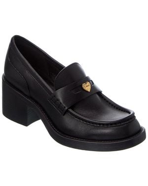 Chloé Dakota Leather Loafer - Black
