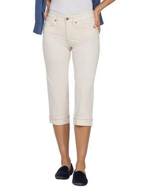 NYDJ Marilyn Vintage Crop Jean - White