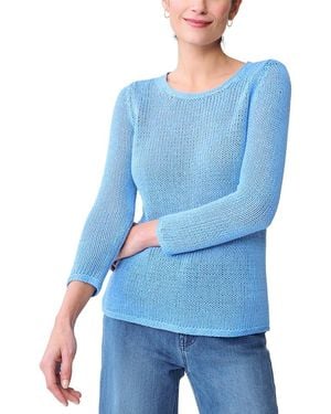 J.McLaughlin Raelyn Linen Jumper - Blue