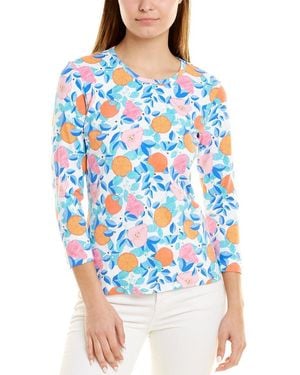 J.McLaughlin Signature Catalina Cloth T-shirt - Blue