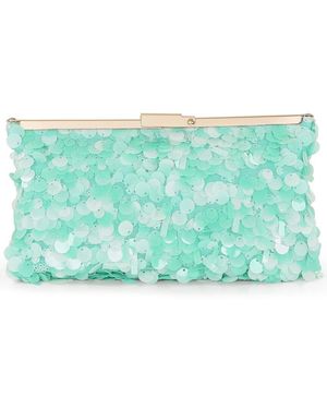 Badgley Mischka Briar Sequin Clutch - Blue