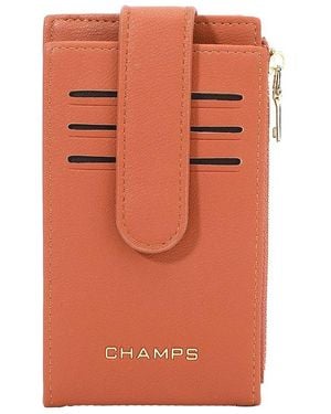 CHAMPS Iconic Card Holder - Orange