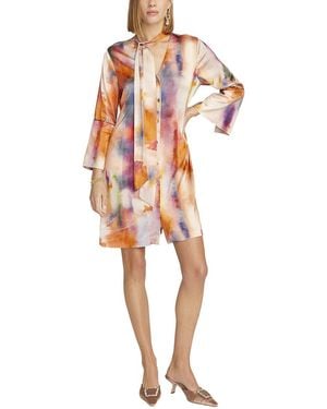 Robert Graham Brenna Silk-blend Dress - Red