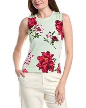 Oscar de la Renta Tank Top - Red