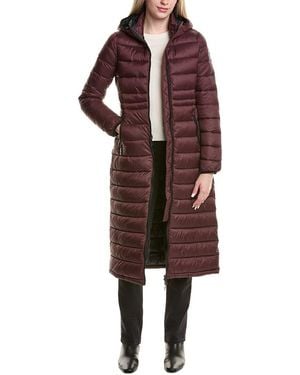 Noize Ivy Long Parka - Red