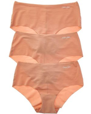 Calvin Klein 3Pk Invisibles Hipster - Orange