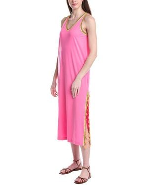Lisa Todd Tassel T-Shirt Dress - Pink