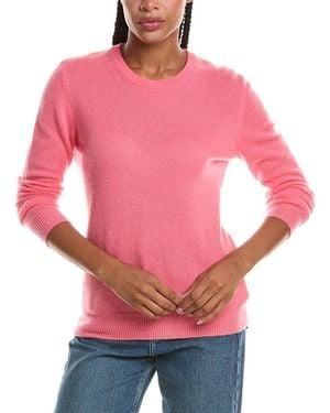 N.Peal Cashmere Gauzy 100% Cashmere Jumper - Pink