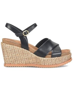Söfft Diana Leather Sandal - Blue