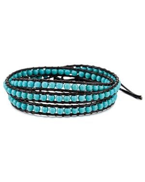 Liv Oliver 75.00 Ct. Tw. Layer Wrap Bracelet - Blue