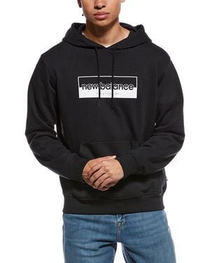 New Balance Rectangular Logo Hoodie - Black