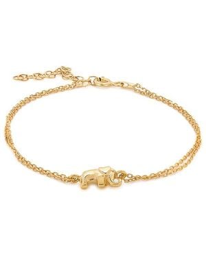 Ebru Jewelry Protection & Luck Chain Bracelet - Metallic