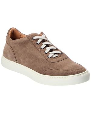Harry's Of London Nimble Suede Trainer - Brown