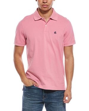 Brooks Brothers Slim Fit Polo Shirt - Red