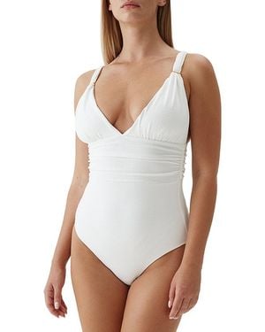 Melissa Odabash Panarea One-Piece - White