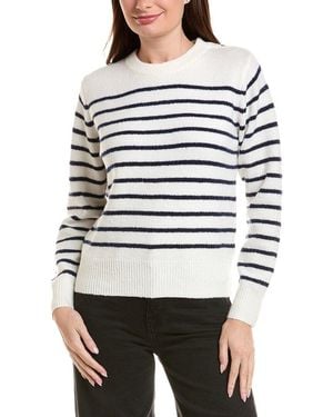 ANNA KAY Indie Stripped Pullover - White