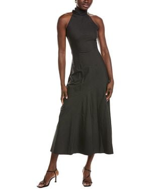 Azeeza Faye Midi Dress - Black
