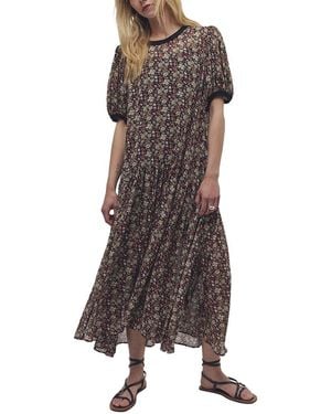 Free People Courtside Crush Maxi Dress - Brown