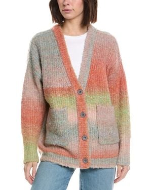 Blank NYC Eyes Closed Cardigan - Red
