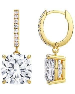 Lab Grown Diamonds 14K 6.50 Ct. Tw. Lab-Grown Diamond Earrings - Metallic