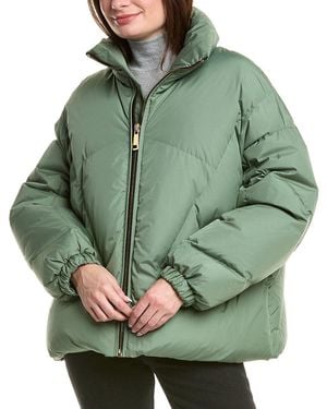 Khrisjoy Moon Wool & Cashmere-Blend Lined Puffer Jacket - Green