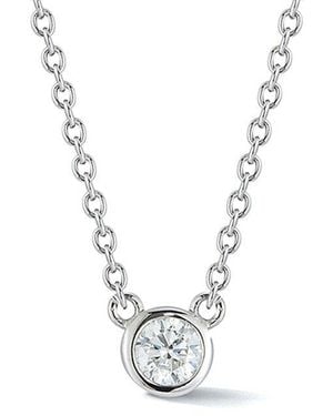 Nephora 14K 0.10 Ct. Tw. Diamond Necklace - White