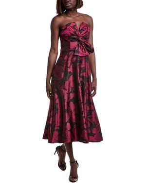 Aidan Mattox Aiden Mattox Midi Dress - Red