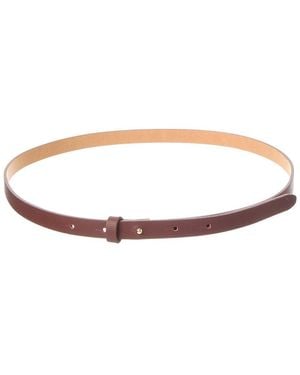 Isabella Rossetti Marisol Suede Belt - White