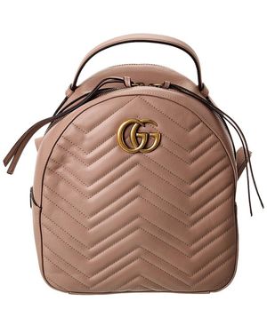 Pink gucci backpack hotsell