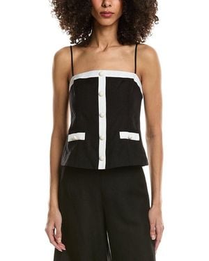 Jonathan Simkhai Eleanor Cami Top - Black