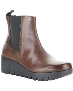 Fly London Vaze Leather Boot - Brown