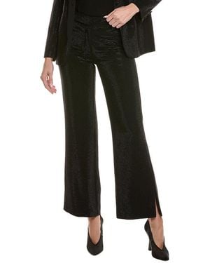 Tahari The Briella Rhinestone Pant - Black