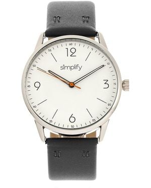 Simplify Unisex The 6300 Watch - Gray