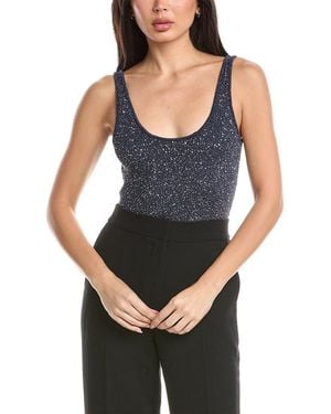 Toccin Sheila Scoop Neck Thong Bodysuit - Black