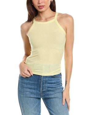 ATM High Neck Tank - Blue