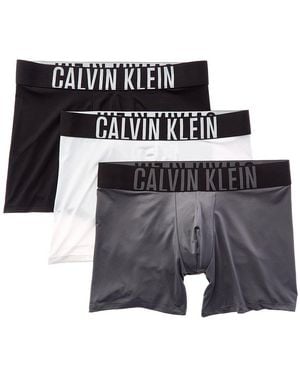 Calvin Klein Boxer Brief 3-Pack - Black