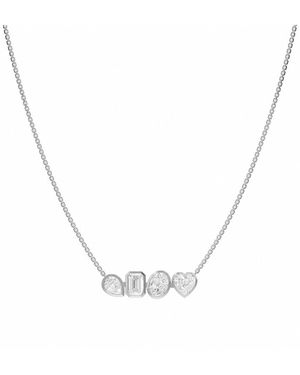 Lab Grown Diamonds 14K 5.00 Ct. Tw. Lab-Grown Diamond Necklace - White