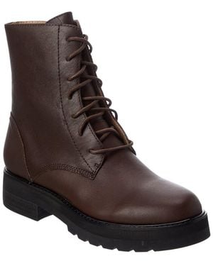 Eileen Fisher Coin2 Leather Boot - Brown