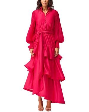 Elliatt Thalia Asymmetrical Gown - Red