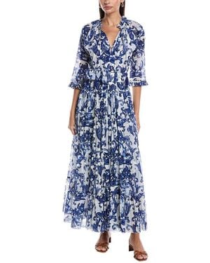 Samantha Sung Eva Maxi Dress - Blue