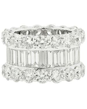 Diana M. Jewels Fine Jewellery 18K 14.00 Ct. Tw. Diamond Eternity Ring - White