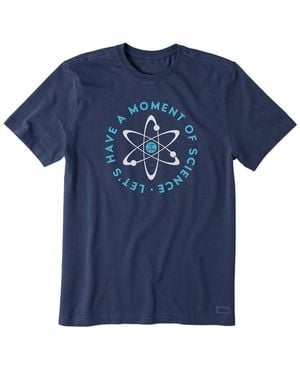 Life Is Good. Crusher T-Shirt - Blue