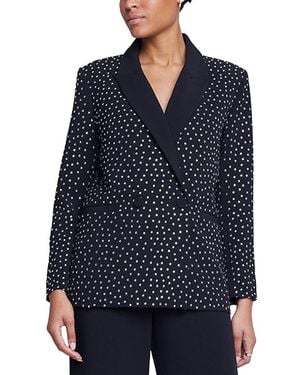 L'Agence Jericho Rhinestones Blazer - Blue