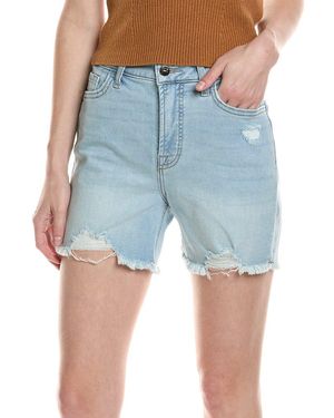7 For All Mankind Jen7 Fray Hem Kirra Short - Blue