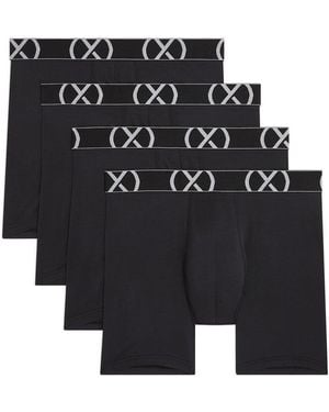 2xist (X) 4Pk Boxer Brief - Black