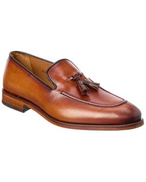 Antonio Maurizi Tassel Leather Loafer - Brown