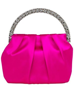 Badgley Mischka Audrey Clutch - Pink