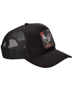 Goorin Bros The Suede Rooster Trucker Hat - Black